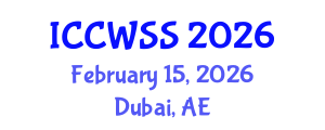 International Conference on Children, Women, and Social Studies (ICCWSS) February 15, 2026 - Dubai, United Arab Emirates