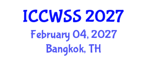 International Conference on Children, Women, and Social Studies (ICCWSS) February 04, 2027 - Bangkok, Thailand International Conference on Children, Women, and Social Studies (ICCWSS) February 04, 2027 - Bangkok, Thailand