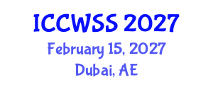 International Conference on Children, Women, and Social Studies (ICCWSS) February 15, 2027 - Dubai, United Arab Emirates International Conference on Children, Women, and Social Studies (ICCWSS) February 15, 2027 - Dubai, United Arab Emirates