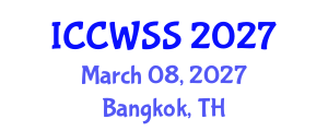 International Conference on Children, Women, and Social Studies (ICCWSS) March 08, 2027 - Bangkok, Thailand International Conference on Children, Women, and Social Studies (ICCWSS) March 08, 2027 - Bangkok, Thailand