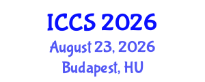 International Conference on Chinese Studies (ICCS) August 23, 2026 - Budapest, Hungary