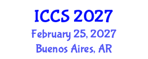 International Conference on Chinese Studies (ICCS) February 25, 2027 - Buenos Aires, Argentina International Conference on Chinese Studies (ICCS) February 25, 2027 - Buenos Aires, Argentina