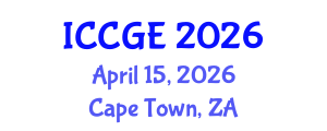 International Conference on Chromosomal Genetics and Evolution (ICCGE) April 15, 2026 - Cape Town, South Africa