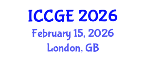 International Conference on Chromosomal Genetics and Evolution (ICCGE) February 15, 2026 - London, United Kingdom