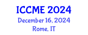 International Conference on Cinema and Media Engineering (ICCME) December 16, 2024 - Rome, Italy