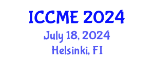 International Conference on Cinema and Media Engineering (ICCME) July 18, 2024 - Helsinki, Finland