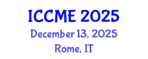 International Conference on Cinema and Media Engineering (ICCME) December 13, 2025 - Rome, Italy