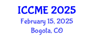International Conference on Cinema and Media Engineering (ICCME) February 15, 2025 - Bogota, Colombia
