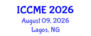 International Conference on Cinema and Media Engineering (ICCME) August 09, 2026 - Lagos, Nigeria