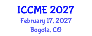 International Conference on Cinema and Media Engineering (ICCME) February 17, 2027 - Bogota, Colombia International Conference on Cinema and Media Engineering (ICCME) February 17, 2027 - Bogota, Colombia