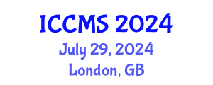 International Conference on Cinema and Media Studies (ICCMS) July 29, 2024 - London, United Kingdom