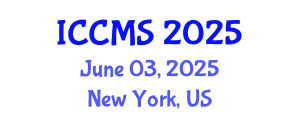 International Conference on Cinema and Media Studies (ICCMS) June 03, 2025 - New York, United States