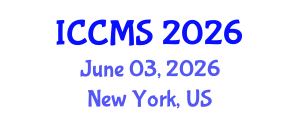 International Conference on Cinema and Media Studies (ICCMS) June 03, 2026 - New York, United States