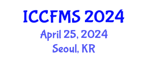 International Conference on Cinema, Film and Media Studies (ICCFMS) April 25, 2024 - Seoul, Republic of Korea