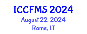 International Conference on Cinema, Film and Media Studies (ICCFMS) August 22, 2024 - Rome, Italy