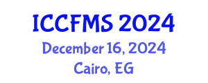 International Conference on Cinema, Film and Media Studies (ICCFMS) December 16, 2024 - Cairo, Egypt