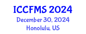 International Conference on Cinema, Film and Media Studies (ICCFMS) December 30, 2024 - Honolulu, United States