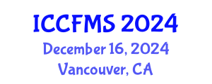 International Conference on Cinema, Film and Media Studies (ICCFMS) December 16, 2024 - Vancouver, Canada