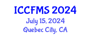 International Conference on Cinema, Film and Media Studies (ICCFMS) July 15, 2024 - Quebec City, Canada