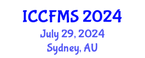 International Conference on Cinema, Film and Media Studies (ICCFMS) July 29, 2024 - Sydney, Australia