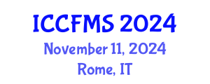 International Conference on Cinema, Film and Media Studies (ICCFMS) November 11, 2024 - Rome, Italy