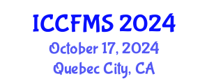 International Conference on Cinema, Film and Media Studies (ICCFMS) October 17, 2024 - Quebec City, Canada