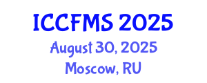 International Conference on Cinema, Film and Media Studies (ICCFMS) August 30, 2025 - Moscow, Russia