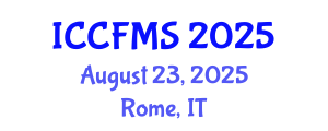 International Conference on Cinema, Film and Media Studies (ICCFMS) August 23, 2025 - Rome, Italy
