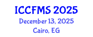International Conference on Cinema, Film and Media Studies (ICCFMS) December 13, 2025 - Cairo, Egypt