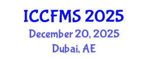 International Conference on Cinema, Film and Media Studies (ICCFMS) December 20, 2025 - Dubai, United Arab Emirates