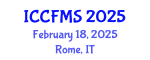 International Conference on Cinema, Film and Media Studies (ICCFMS) February 18, 2025 - Rome, Italy