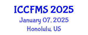 International Conference on Cinema, Film and Media Studies (ICCFMS) January 07, 2025 - Honolulu, United States