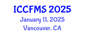 International Conference on Cinema, Film and Media Studies (ICCFMS) January 11, 2025 - Vancouver, Canada