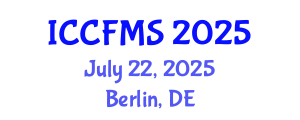 International Conference on Cinema, Film and Media Studies (ICCFMS) July 22, 2025 - Berlin, Germany