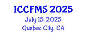 International Conference on Cinema, Film and Media Studies (ICCFMS) July 15, 2025 - Quebec City, Canada