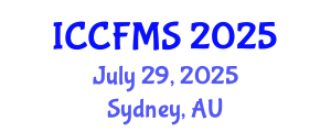 International Conference on Cinema, Film and Media Studies (ICCFMS) July 29, 2025 - Sydney, Australia