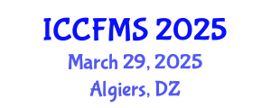 International Conference on Cinema, Film and Media Studies (ICCFMS) March 29, 2025 - Algiers, Algeria