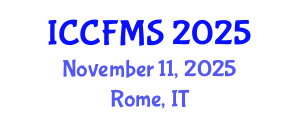 International Conference on Cinema, Film and Media Studies (ICCFMS) November 11, 2025 - Rome, Italy