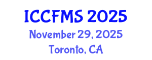International Conference on Cinema, Film and Media Studies (ICCFMS) November 29, 2025 - Toronto, Canada
