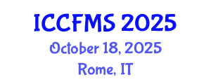 International Conference on Cinema, Film and Media Studies (ICCFMS) October 18, 2025 - Rome, Italy
