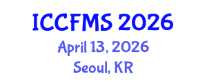 International Conference on Cinema, Film and Media Studies (ICCFMS) April 13, 2026 - Seoul, Republic of Korea International Conference on Cinema, Film and Media Studies (ICCFMS) April 13, 2026 - Seoul, Republic of Korea