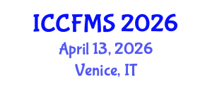 International Conference on Cinema, Film and Media Studies (ICCFMS) April 13, 2026 - Venice, Italy International Conference on Cinema, Film and Media Studies (ICCFMS) April 13, 2026 - Venice, Italy