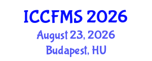 International Conference on Cinema, Film and Media Studies (ICCFMS) August 23, 2026 - Budapest, Hungary International Conference on Cinema, Film and Media Studies (ICCFMS) August 23, 2026 - Budapest, Hungary