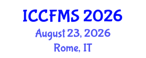 International Conference on Cinema, Film and Media Studies (ICCFMS) August 23, 2026 - Rome, Italy International Conference on Cinema, Film and Media Studies (ICCFMS) August 23, 2026 - Rome, Italy