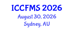 International Conference on Cinema, Film and Media Studies (ICCFMS) August 30, 2026 - Sydney, Australia International Conference on Cinema, Film and Media Studies (ICCFMS) August 30, 2026 - Sydney, Australia