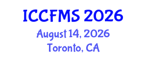 International Conference on Cinema, Film and Media Studies (ICCFMS) August 14, 2026 - Toronto, Canada International Conference on Cinema, Film and Media Studies (ICCFMS) August 14, 2026 - Toronto, Canada