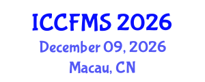 International Conference on Cinema, Film and Media Studies (ICCFMS) December 09, 2026 - Macau, China International Conference on Cinema, Film and Media Studies (ICCFMS) December 09, 2026 - Macau, China