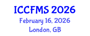 International Conference on Cinema, Film and Media Studies (ICCFMS) February 16, 2026 - London, United Kingdom International Conference on Cinema, Film and Media Studies (ICCFMS) February 16, 2026 - London, United Kingdom