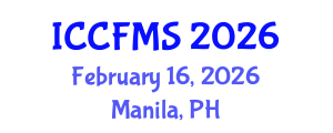 International Conference on Cinema, Film and Media Studies (ICCFMS) February 16, 2026 - Manila, Philippines International Conference on Cinema, Film and Media Studies (ICCFMS) February 16, 2026 - Manila, Philippines