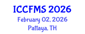 International Conference on Cinema, Film and Media Studies (ICCFMS) February 02, 2026 - Pattaya, Thailand International Conference on Cinema, Film and Media Studies (ICCFMS) February 02, 2026 - Pattaya, Thailand